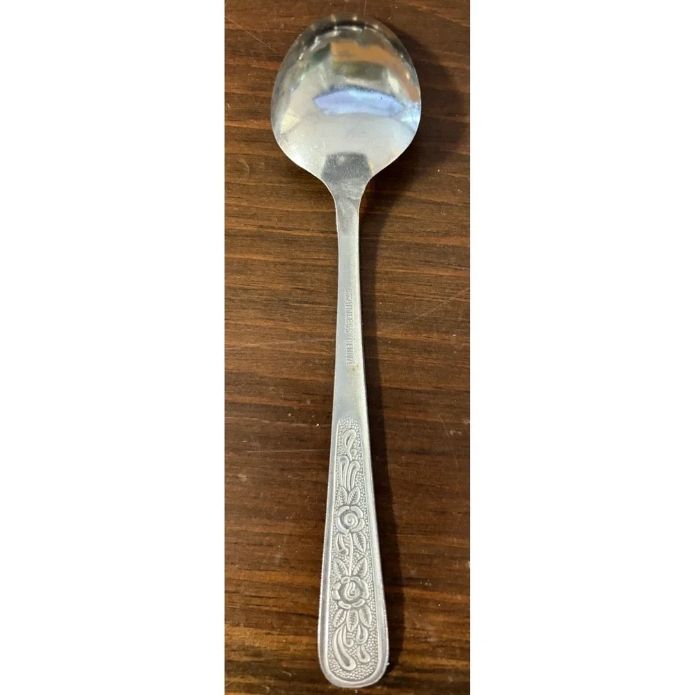 Stanley Roberts Floral Mist Stainless Place Tablespoon 7